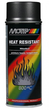 400ml  Motip 04037 Hitzefest bis 800°C Anthrazit Spray 8711347040377